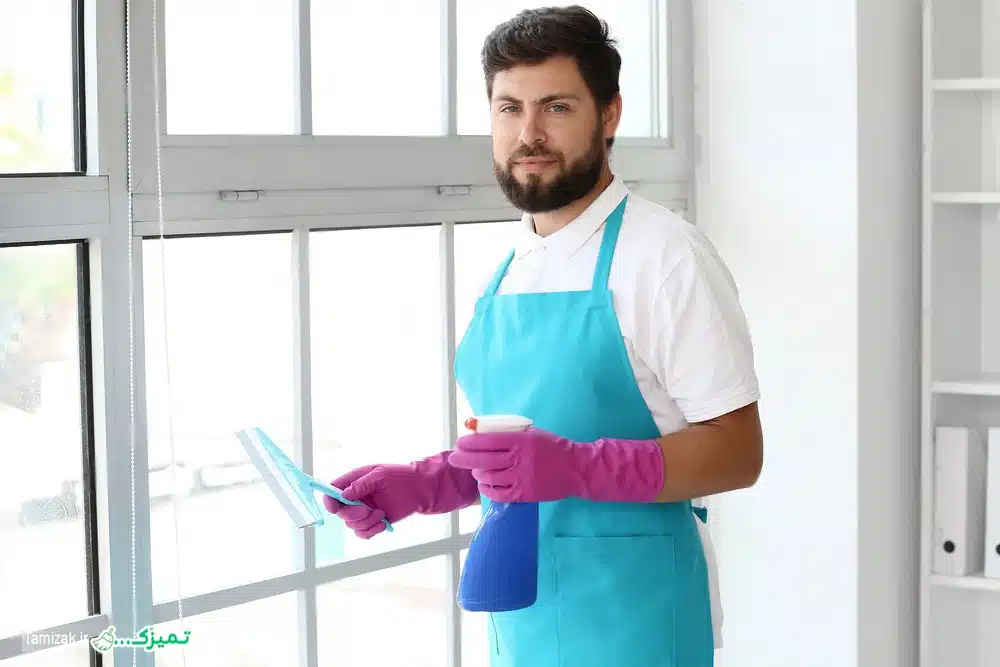 نظافت محل کار غرب تهران