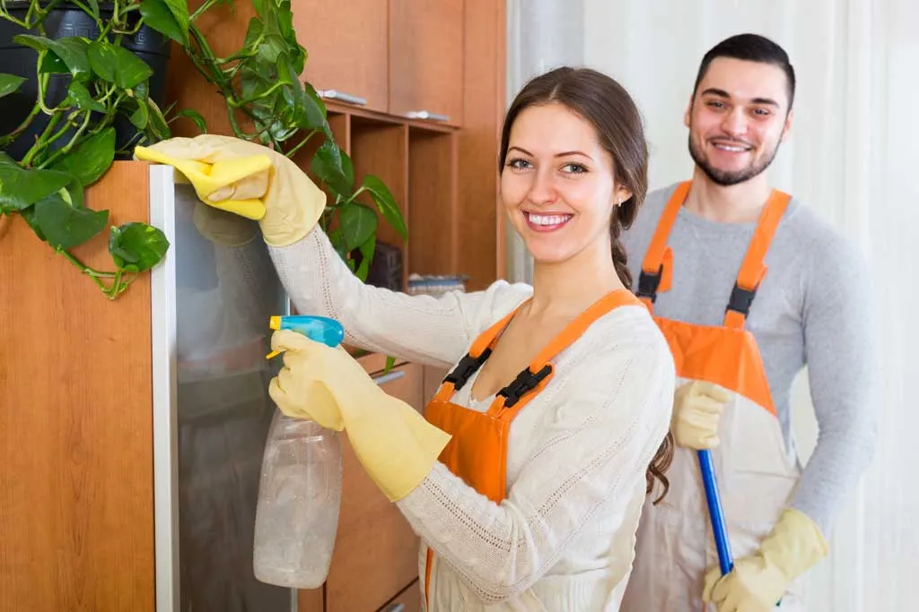 کارگران نظافت منزل