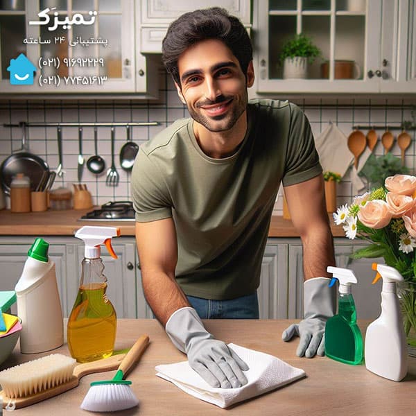 شرکت نظافتی در ستارخان